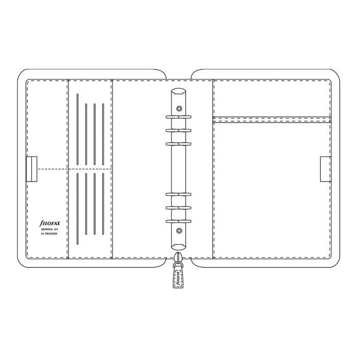 Zipper Closure PU A4 Leather Diary Zipper Closure PU A4 Leather Diary