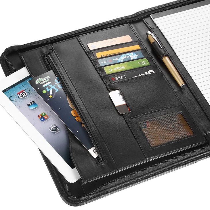 Professional Zippered Closure Padfolio Professional Zippered Closure Padfolio