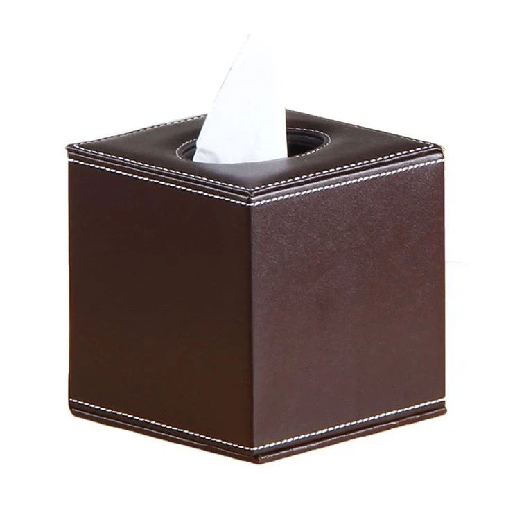 Leather Tissue Paper Holder Leather Tissue Paper Holder