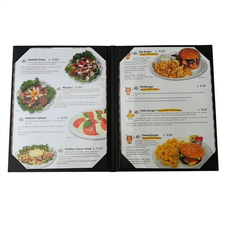 PU Leather Menu Cover Holder PU Leather Menu Cover Holder