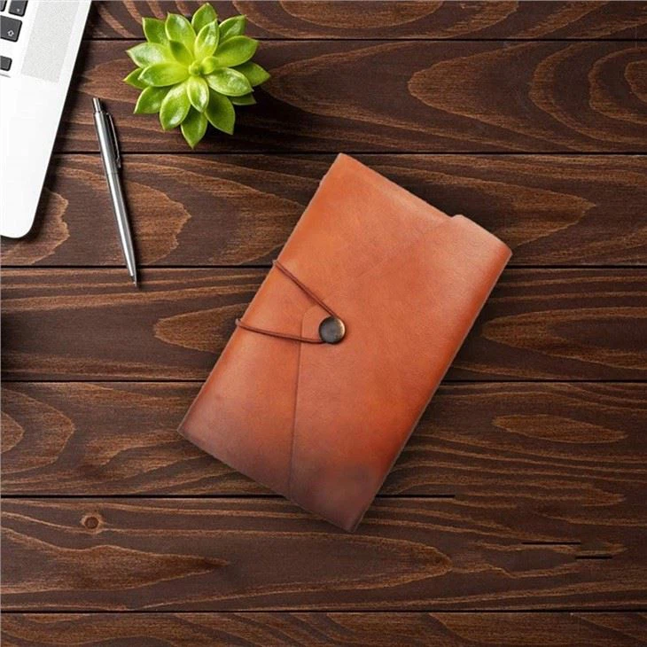 Custom Leather A5 Diary Notebook