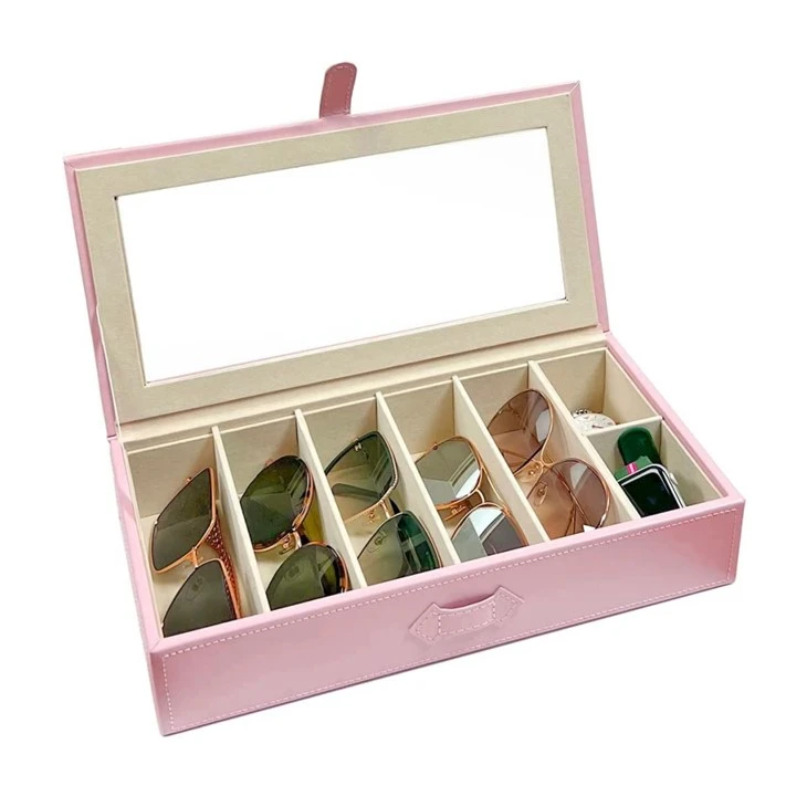 Leather Sunglasses Case Organizer Leather Sunglasses Case Organizer