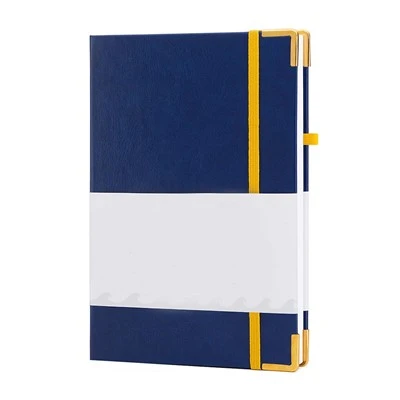 Cuaderno de agenda de cuero de tapa dura